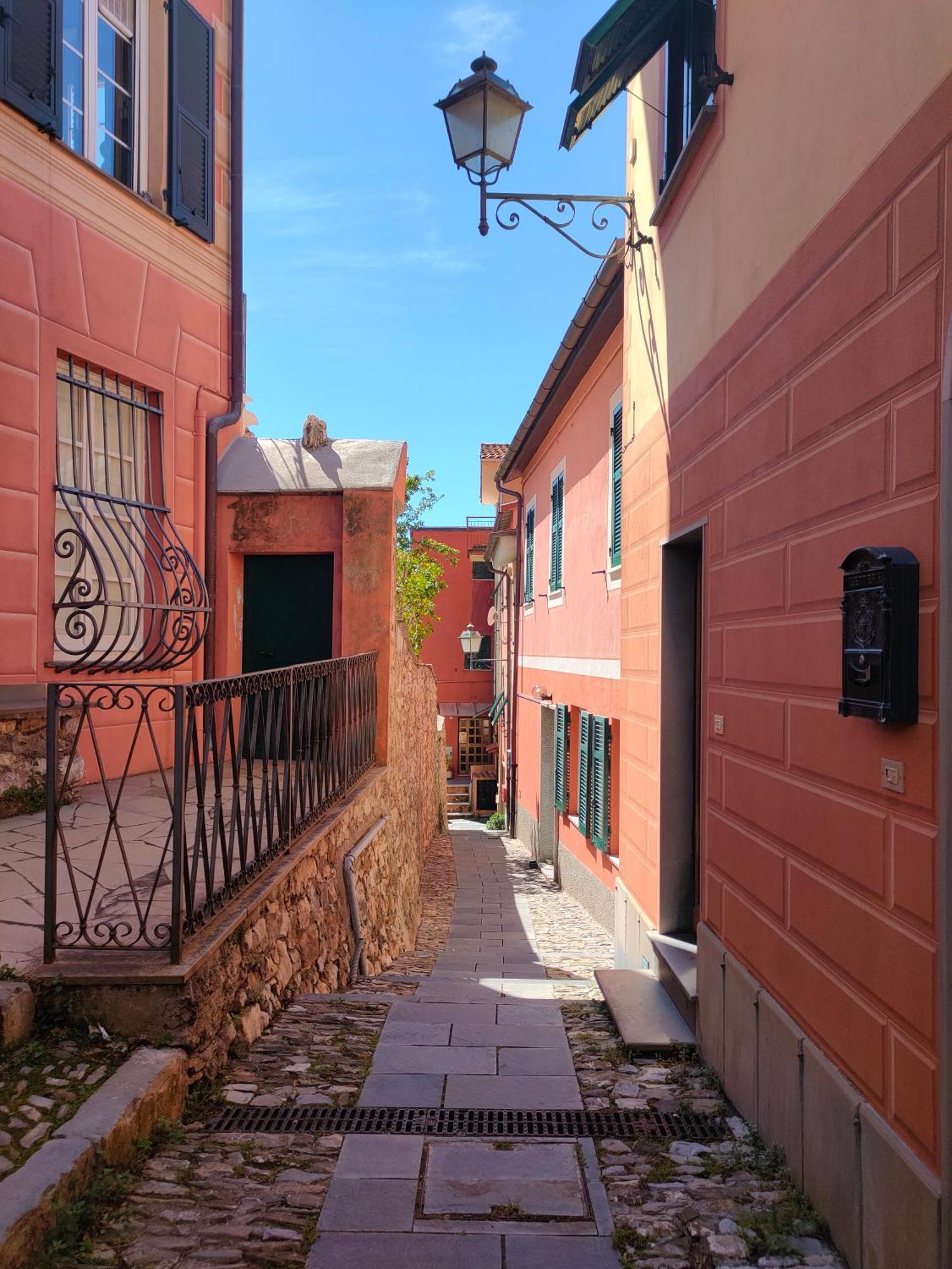 Camera Tra Le Cinque Terre, Camogli E Portofino. Vista Valle E Scorcio Mare All'Orizzonte 카스티글리오네 키아바레세 외부 사진